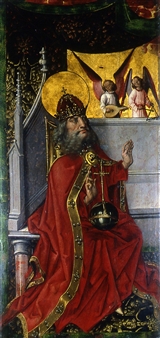 Panel from Altarpiece: The Adoration of the Magi - Master of the View of Sainte Gudule