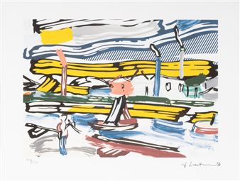The river - Roy Lichtenstein