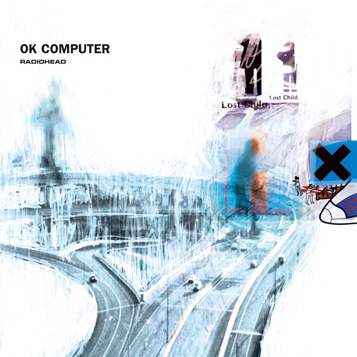 Thom Yorke and Stanley Donwood, OK Computer, Album cover, © 1997 XL Recordings Ltd.