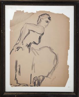 Nude sketch - Robert Redford