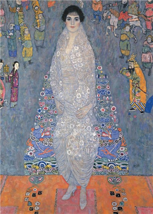 Gustav Klimt, Bildnis Elisabeth Lederer (Portrait of Elisabeth Lederer), 1914-1916, oil on canvas
