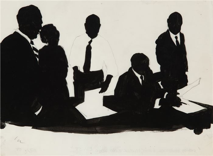 Idelle Weber, Dewey, Ballantine, Bushby, Palmer, 1958. 