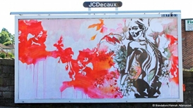 'Brandalism' street art takes aim at advertising