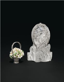 A MAGNIFICENT AND HIGHLY IMPORTANT IMPERIAL WINTER EGG - Alma Pihl