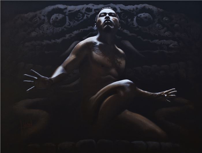 Hüicho! El Regreso, Oil on canvas, 48" x 60"