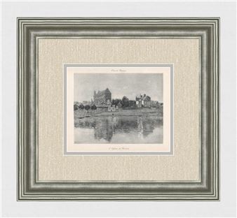 L'Eglise de Vernon - Claude Monet